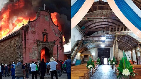 La iglesia es en honor a Santiago Apóstol (Foto: Especial)