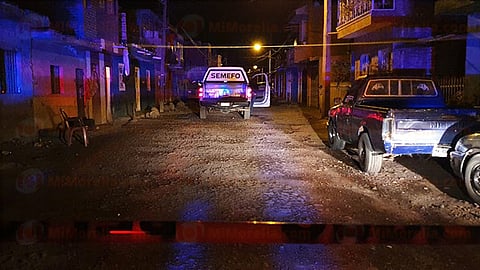 La mujer asesinada fue identificada como Ana Karen A. Ch. de 27 años de edad (Foto: RED 113)