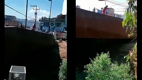 El operativo se realizó en la avenida Solidaridad (Fotograma/Grupo Tigres)