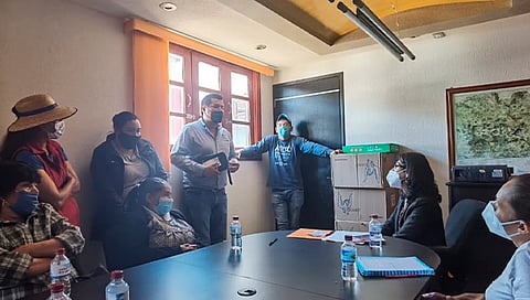 Se autorizaron un millón de pesos, que serán aplicados en techos de concreto y pisos, con lo que se espera dar una mejor calidad de vida a las familias beneficiadas (Foto Cortesía)