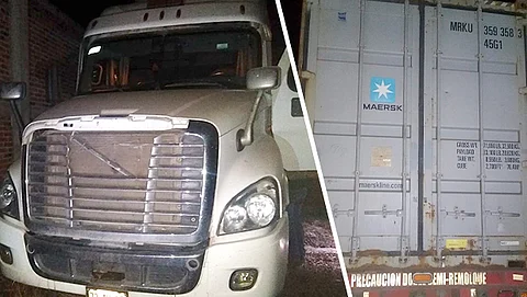 Durante esta acción operativa también se aseguraron tres vehículos con alteraciones en sus medios de identificación (Foto Cortesía)