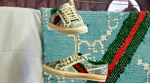 Gucci dio a conocer sus sneakers que tienen un precio de hasta 12 dólares estadounidenses (Foto: Gucci)
