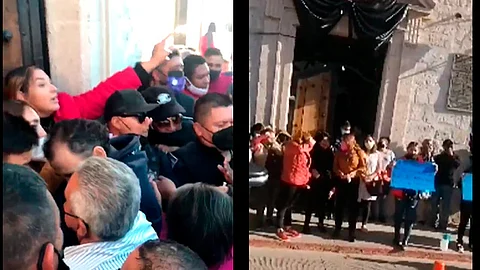 Se registraron enfrentamientos en la presidencia de Tarímbaro (Fotogramas)