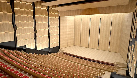 El teatro se ubica en el corazón del Centro Histórico de Morelia (Foto SCOP)