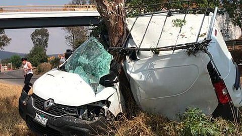 No se sabe la causa del accidente (Foto: FB/Ambulancias AMBUMED)