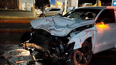 La identidad de las víctimas se desconoce (Foto: Molinero Vial Morelia)
