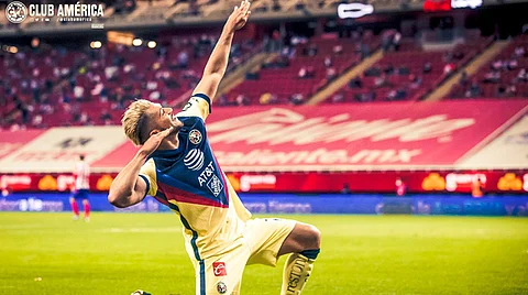 Los primeros minutos del partido estuvieron dominados por los del "rebaño sagrado, pero los de Coapa terminaron por llevarse el resto del encuentro (Foto Facebook: Club América)