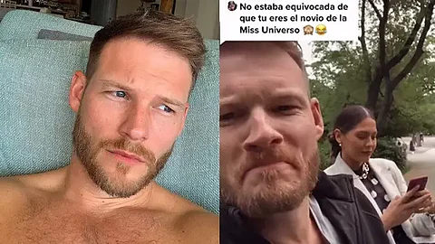 El joven se dejó ver con la Miss Universo (Foto: Especial)