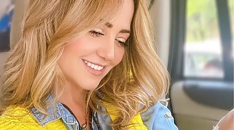 Andrea Legarreta presumió su bien trabajo cuerpo (Foto Instagram: andrealegarreta)
