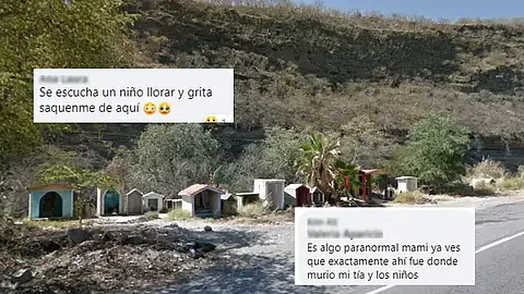 Hay quienes atañen el llanto a una de las tantas historias trágicas que han ocurrido en la curva (Foto: Google Maps)