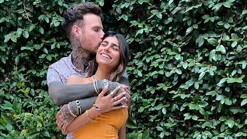 Khalifa detalló que la separación se dio “sin remordimientos” y que ahora viven por separado (Foto TW: @miakhalifa)