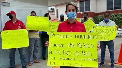 Los votos que están en juego son fundamentales para el registro del partido en el estado (Foto: cortesía)