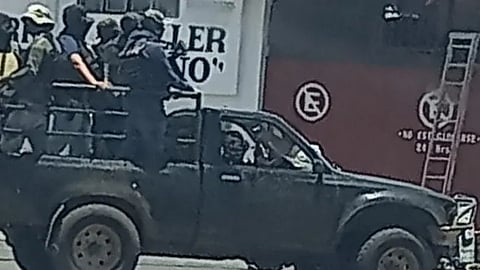 Presuntamente serían pobladores de Pueblos Unidos (Foto: cortesía)