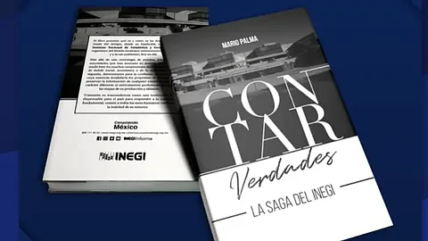 El libro aborda la historia del Instituto Nacional de Estadística y Geografía (Fotograma: FB/INEGI)