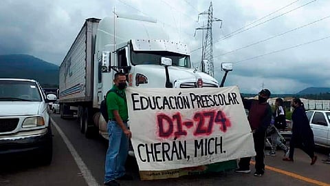 Al interior del estado, las delegaciones definirán las acciones a seguir en cada región con el mismo objetivo de demanda (Foto FB: Sección XVIII Poder de Base "Prensa y Propaganda")