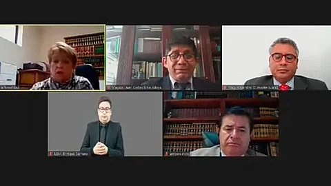 Dos de los magistrados consideraron falta de argumentos para la nulidad, por lo que la elección fue ratificada (Foto: captura de pantalla)