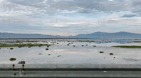 Con sobrevuelos de drones se han percatado de espejismos, donde aparentemente hay agua, pero no es así (Foto: Juan Carlos Martínez Samaguey)