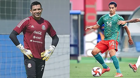 Ambos futbolistas salieron de las filas de las fuerzas básicas del Monarcas Morelia (Foto TW: @angel_malagonv/@Erickg_14)