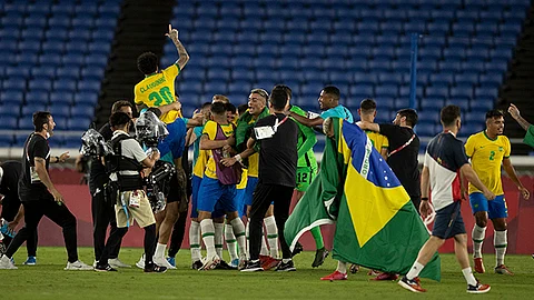 México obtuvo la de bronce en esta disciplina (Foto: Lucas Figueiredo/CBF)