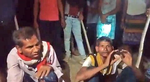 Two Adivasis beaten to death by a mob suspecting them of beef smuggling