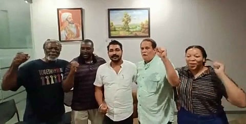 Dalits and Black Panthers came together