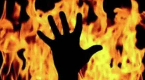 Elderly Dalit Woman set on fire on the suspicion of being a “Witch”