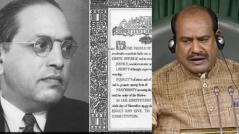 बाबा साहेब के संविधान को ओम बिरला ने कहा था 'आधुनिक गीता'.