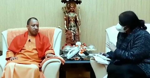 सीएम योगी बोले-‘’अपनी जाति पर हर व्यक्ति को स्वाभिमान होना चाहिए’’ / Photo Credit: Twitter Video