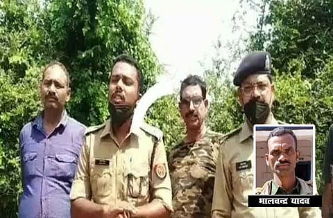 एनकाउंटर करने वाली पुलिस टीम, भालचंद्र यादव की फ़ाइल फोटो