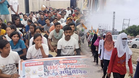 SSCGD 2018 भर्ती: 56वां दिन, 945 किलोमीटर, बारिश बनी अड़चन, थकान ने तोड़ा