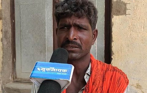 पीड़ित दिहाड़ी मजदूर