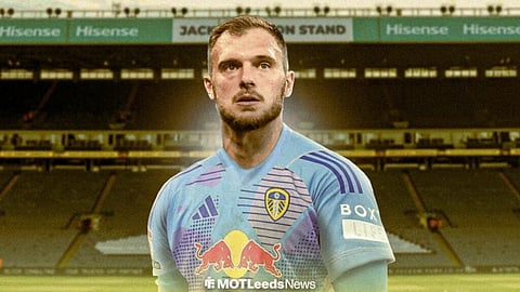 Lucas Perri in Leeds United kit