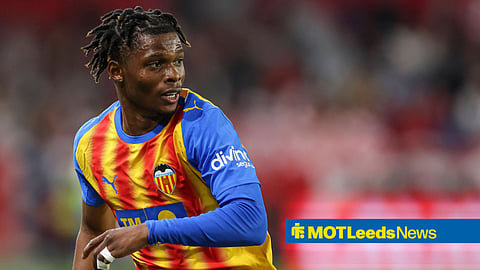 Largie Ramazani in LaLiga action for Valencia