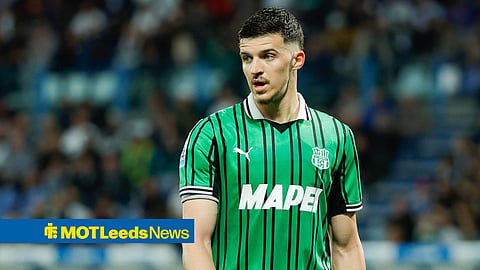 Tarik Muharemovic of Sassuolo Calcio seen in action during the Italian Serie A match against Como 1907.