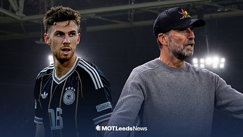 Leeds star Anton Stach and Jurgen Klopp