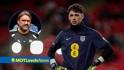 Leeds ace James Trafford and Daniel Farke