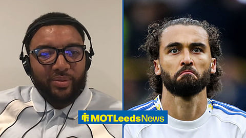 Troy Deeney on the left and Dominic Calvert-Lewin on the right in a split image