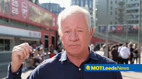 Gary Cotterill stood outside Emirates Stadium