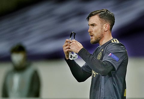 Marc Overmars confirms Leeds target Nicolas Tagliafico is up for sale