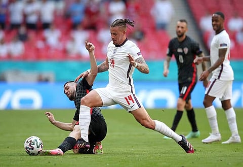 Phillips started at Euro 2020 for England