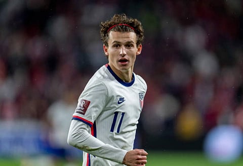 Phil Hay reacts as Leeds United table major bid to sign Red Bull Salzburg ace Aaronson