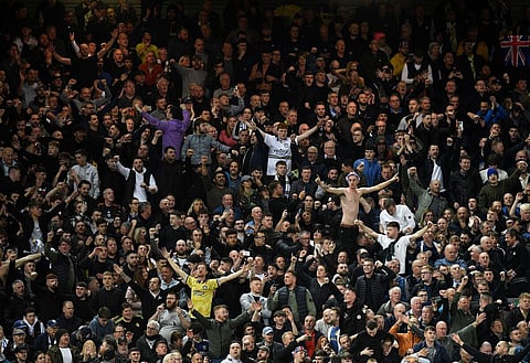 Leeds United fans are passionate about their team and community (Credit: Imago)
