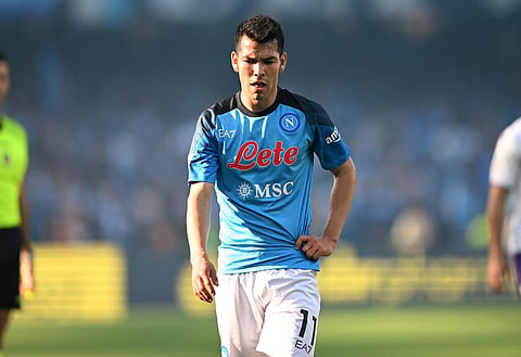 Leeds United transfer target Hirving Lozano bids farewell to Napoli