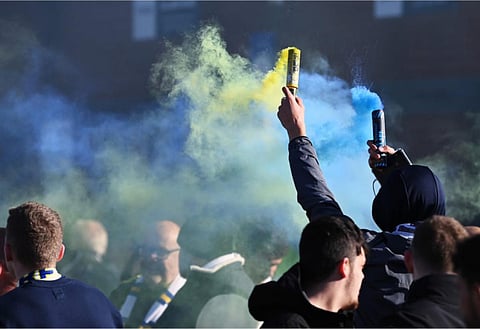 Leeds United fans have been ever so passionate even when the team was in the third tier.