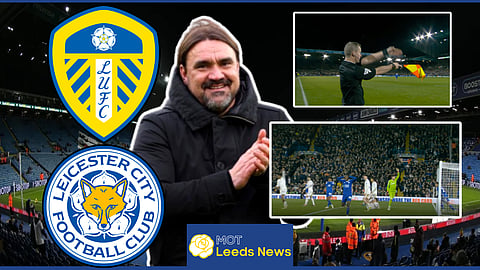 The official made a controversial decision as Leeds United came back to beat Leicester - Credit SkySports.com