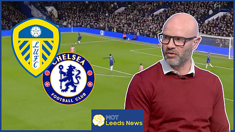 Danny Mills watched the clash between Leeds United and Chelsea. Credit: Sky Sports, ITV.