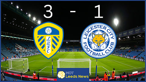 Leeds United beat Leicester City at Elland Road
