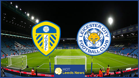 Elland Road hosted Leeds United v Leicester City