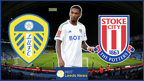 Jaidon Anthony won't play for Leeds United vs Stoke City.