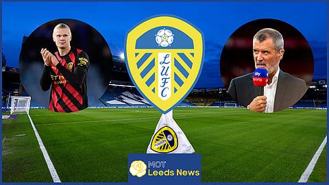 Roy Keane reacted Leeds United were mentioned with Erling Haaland